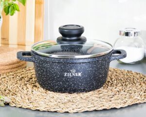 Komplet Garnkow Marmurowych Zestaw Garnki Indukcja-8