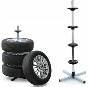 Stojak Na Opony Felgi Kola Stelaz Wieszak-2