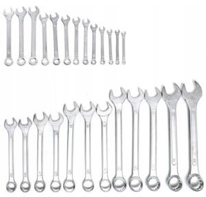 Klucze Plaskie Plasko Oczkowe Zestaw 6-32 Mm 25 El-3