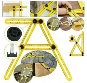 Katownik Wielofunk Templater Linijka Miarka Katowa