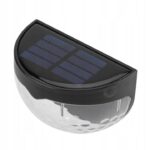 Lampa Elewacyjna Solarna Nascienna Ogrodowa 2 Szt 6 Led Kinkiet Oswietlenie-12