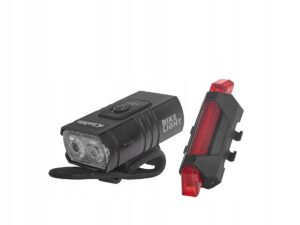 Wodoodporna Lampka Rowerowa Usb Zestaw Przod 800lm/900mah Akumulator-2