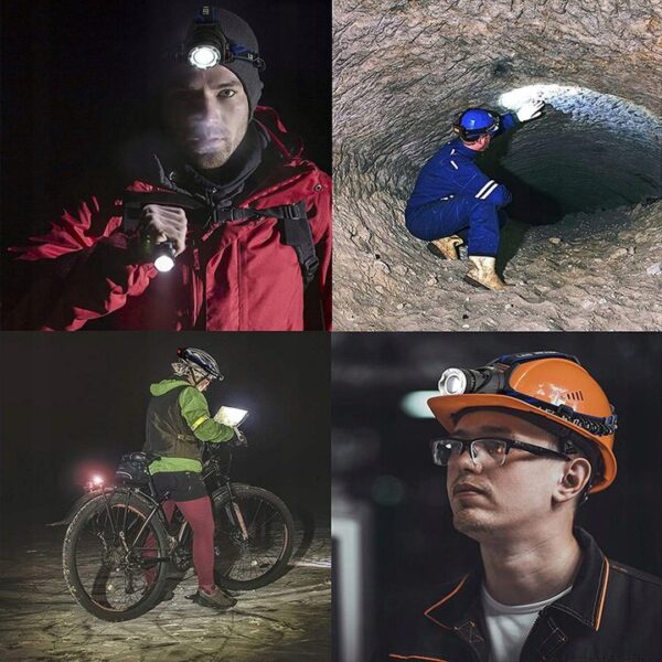 Lampa Turystyczna Powerbank Latarka Kempingowa-14
