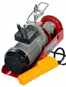 Wyciagarka Wciagarka Elektryczna Linowa 500kg 230v-3