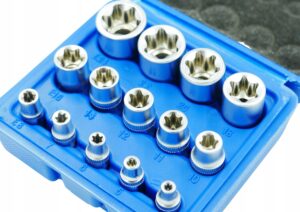 Nasadki E-torx Zestaw 1/4 3/8 1/2 E4 – E24 14szt-16