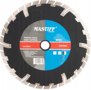 Tarcza Diamentowa Mastiff Mfdc125 125×22,2 Glebokie Ciecie-3