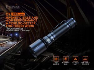 Latarka Diodowa Fenix C7 3000lm 470m Usb-c-5