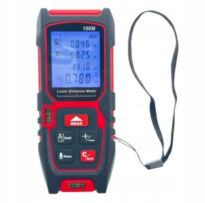 Dalmierz Laserowy Multifunkcyjny Poziomica Dzwiek Lcd 100m-5