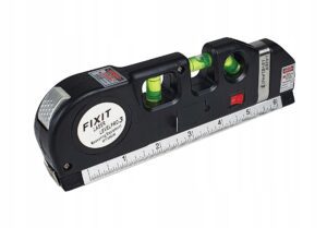 Poziomica Laserowa Z Miarka 250cm Miara Laser Led-16