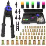 Nitownica Reczna Dzwigniowa Nozycowa Do Nitonakretek M5-m12 Zestaw Z Nitami-14