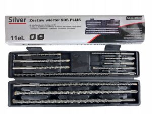 Zestaw Wiertel Do Betonu Sds-plus 11szt 110-450mm