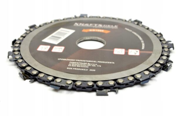 Pila Tarcza Lancuchowa Do Drewna Do Szlifierki Katowej 125 Mm 22.2mm Kd1060-7