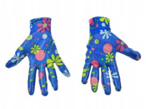 Rekawice Robocze Ogrodowe Damskie R.7 Geko G73506-6