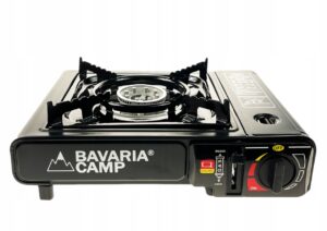 Gazowa Kuchenka Turystyczna Grill + 3w1 Butla/kart-3