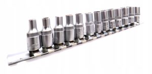 Nasadki Spline Na Szynie 1/4 13 Sztuk Stal Cr-v-3
