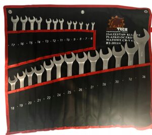 Zestaw Kluczy Plasko-oczkowych 6-32 25szt Solidne-10