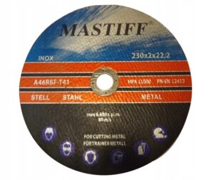 Tarcza Do Metalu Mastiff Mfmc23020 230×22,2mm-11