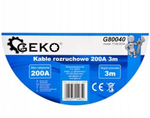 Kable Przewody Rozruchowe 900a 6m Pokrowiec Jakosc-13