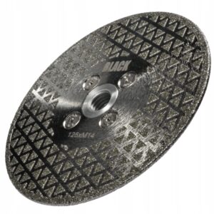 Tarcza Diamentowa Black 40056 Srebrna 125 Mm-2