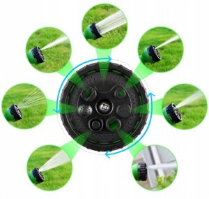 Waz Ogrodowy Rozciagliwy 20-60m +pistolet 7 Trybow-9