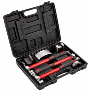 Zestaw Narzedzi Blacharskich 7el. Mlotek Kowadlo-15