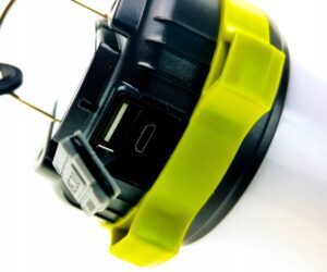 Lampa Turystyczna Powerbank Latarka Kempingowa-7