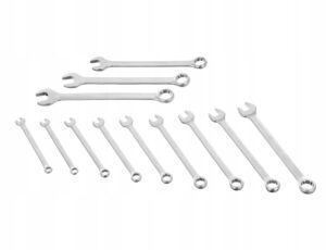 Klucze Plaskie Oczkowe 6-32 Zestaw Kluczy Plaskich Duzy Komplet Kluczy 21el-8