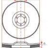 Tarcza Listkowa Mastiff Mfgfd125120 125×22,2mm-9