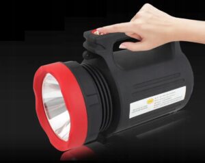 Latarka Led Szperacz Mocny Reflektor Powerbank 5500mah-8