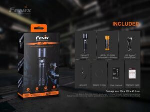 Latarka Diodowa Fenix C7 3000lm 470m Usb-c-13