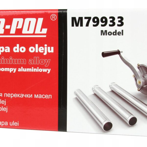 Pompa Pompka Reczna Beczki Paliwa Na Korbe Alu-2