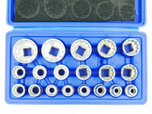 Zestaw Kluczy Nasadki Spline 8-32 Klucze 1/2 19el-8