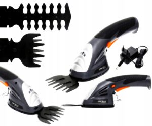 Akumulatorowe Nozyce Trawy Krzewow 2w1 Kraftdele