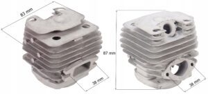 Cylinder Tlok Kompletny Do Pily Pilarki Chinskiej Nac Cs + Zestaw Uszczelek-2
