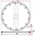 Tarcza Diamentowa Mastiff Mfdc125 125×22,2 Glebokie Ciecie-2