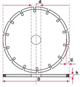 Tarcza Diamentowa Mastiff Mfdc125 125×22,2 Glebokie Ciecie-2