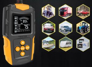 Cyfrowy Tester Do Akumulatorow Baterii Uniwersalny 6v 12v 24v-11