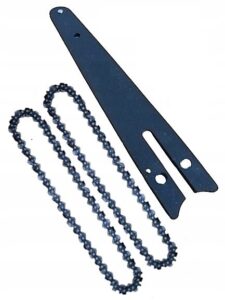 Prowadnica + 2 Lancuch Do Pily Pilarki 6″ 1/4