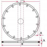 Tarcza Diamentowa S-turbo Betonu Kostki 230 15 Mm-2