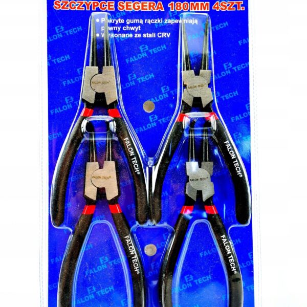 Szczypce Do Pierscieni Seegera Zestaw 4szt 180mm-2
