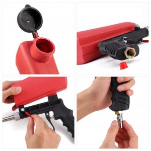 Pistolet Do Piaskowania Ze Zbiorniczkiem 0.8l 8mm-2