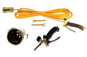 Dlugi Dekarski Palnik Gazowy Dysza 60mm Turbo+waz
