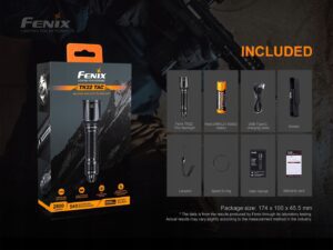 Latarka Diodowa Fenix Tk22 Tac 2800lm 540m Usb-c-8