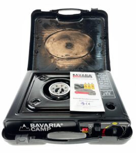 Gazowa Kuchenka Turystyczna Grill + 3w1 Butla/kart-11