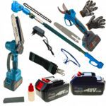 Pila Lancuchowa 6” +sekator +2xakumulator Big Akku 5ah +wysiegnik Do 4m Xl-15