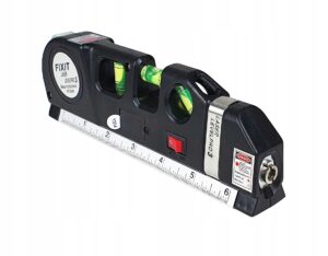 Poziomica Laserowa Z Miarka 250cm Miara Laser Led-15