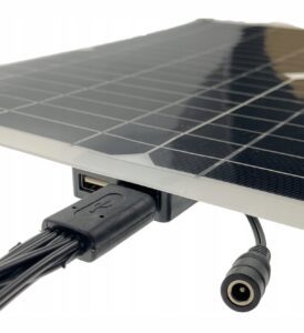 Solarny Panel Sloneczny Zestaw 20w+50a Regulator-10