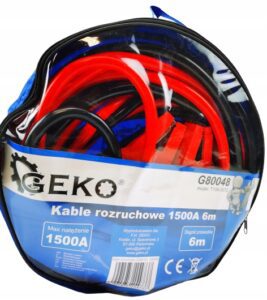 Kable Przewody Rozruchowe 1500a 4,5m Pokrowiec Moc-3
