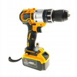 Wiertarko Wkretarka Akumulatorowa Z Udarem 2w1 48v 2x 5ah Walizka Brusshles-10