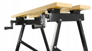 Stol Warsztatowy Roboczy Stolarski Skladany Stolik Z Imadlem-5